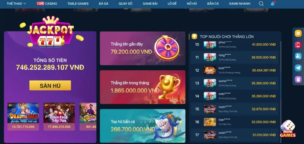 Sự kiện đặc biệt vui123 app